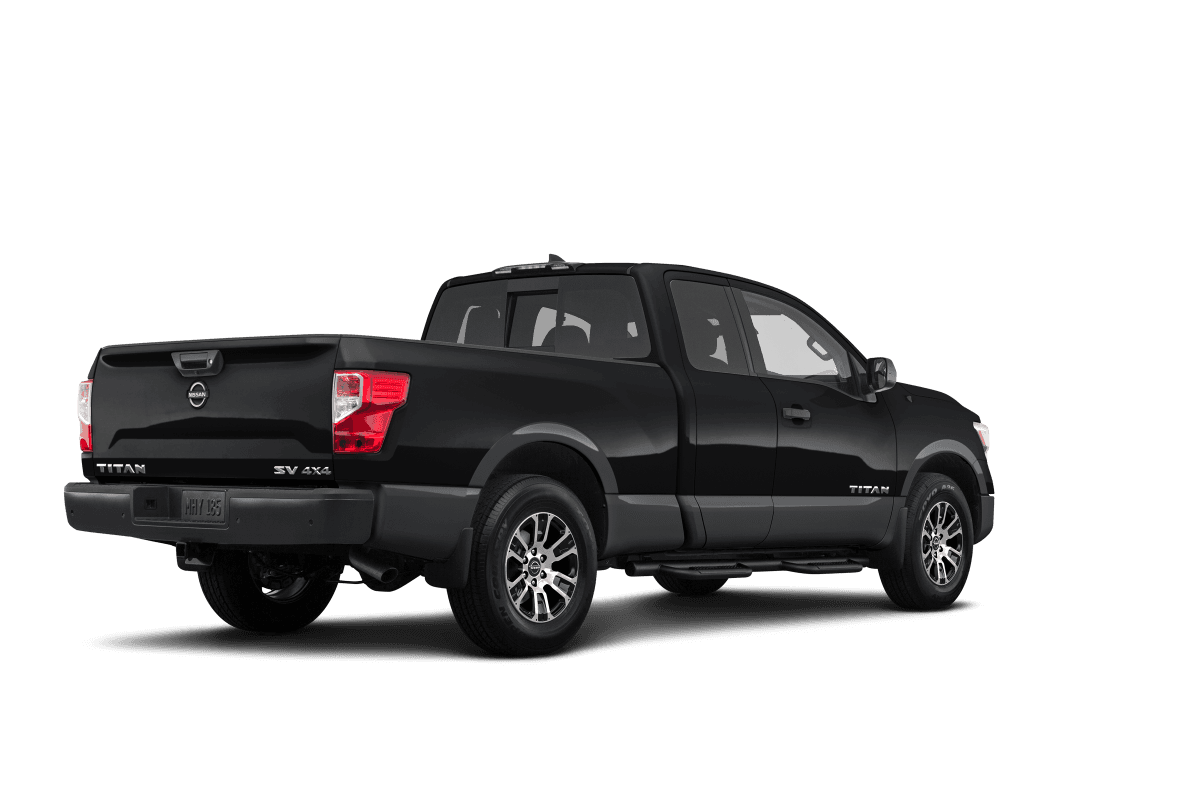 Nissan Titan - Back view Nissan Titan - Back view