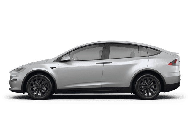 Tesla Model X - Side view Tesla Model X - Side view